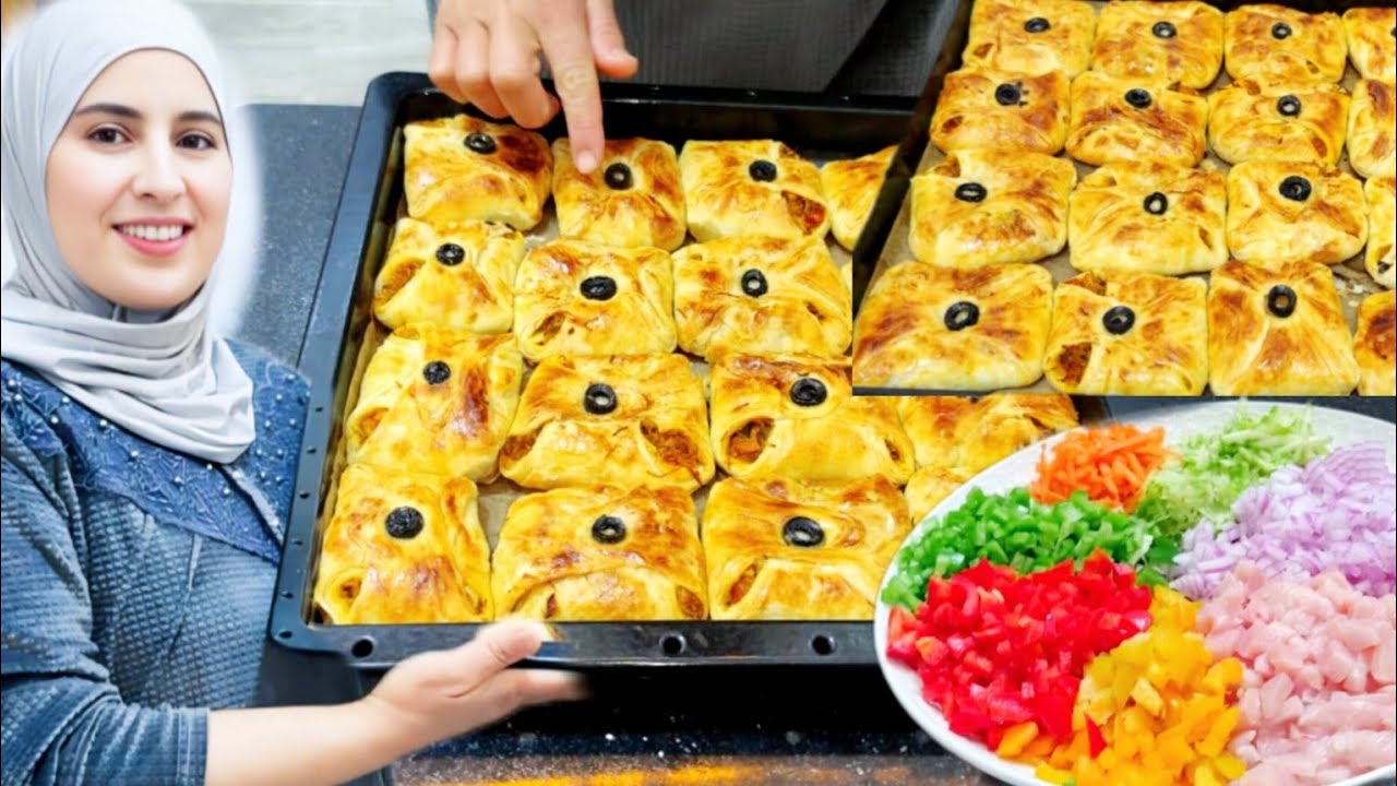 سجيليها لرمضان 🌙فطائر محشية سهلة بحشوة بسيطة ولذيذة😋Ramadan pies