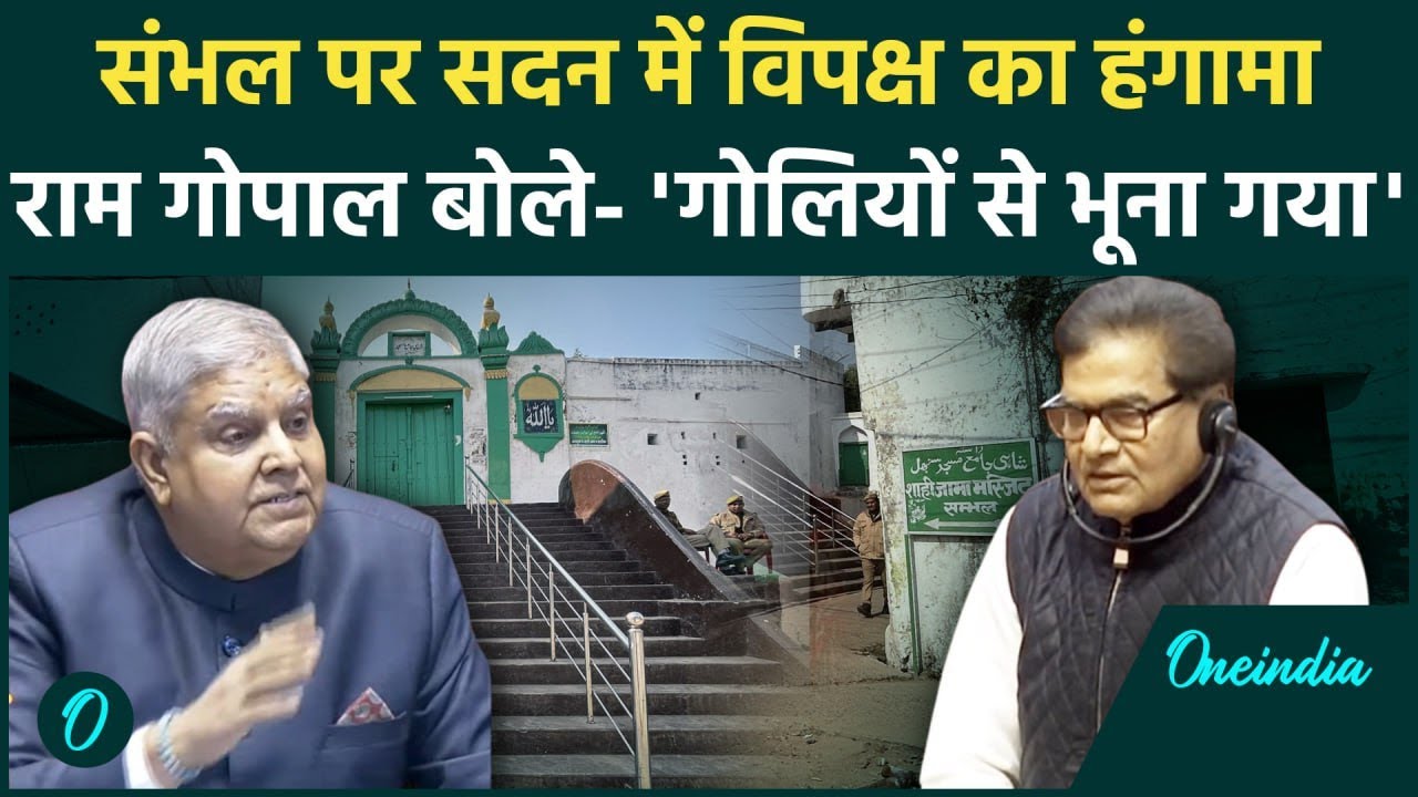 Parliament Winter Session में Sambhal Jama Masjid का मुद्दा, Ramgopal Yadav भड़के | वनइंडिया हिंदी
