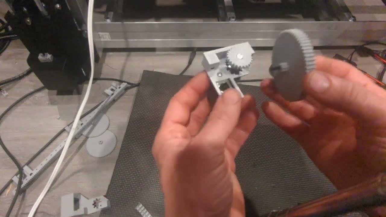 Surge Update, DIY sim racing surge platform Hall Sensor