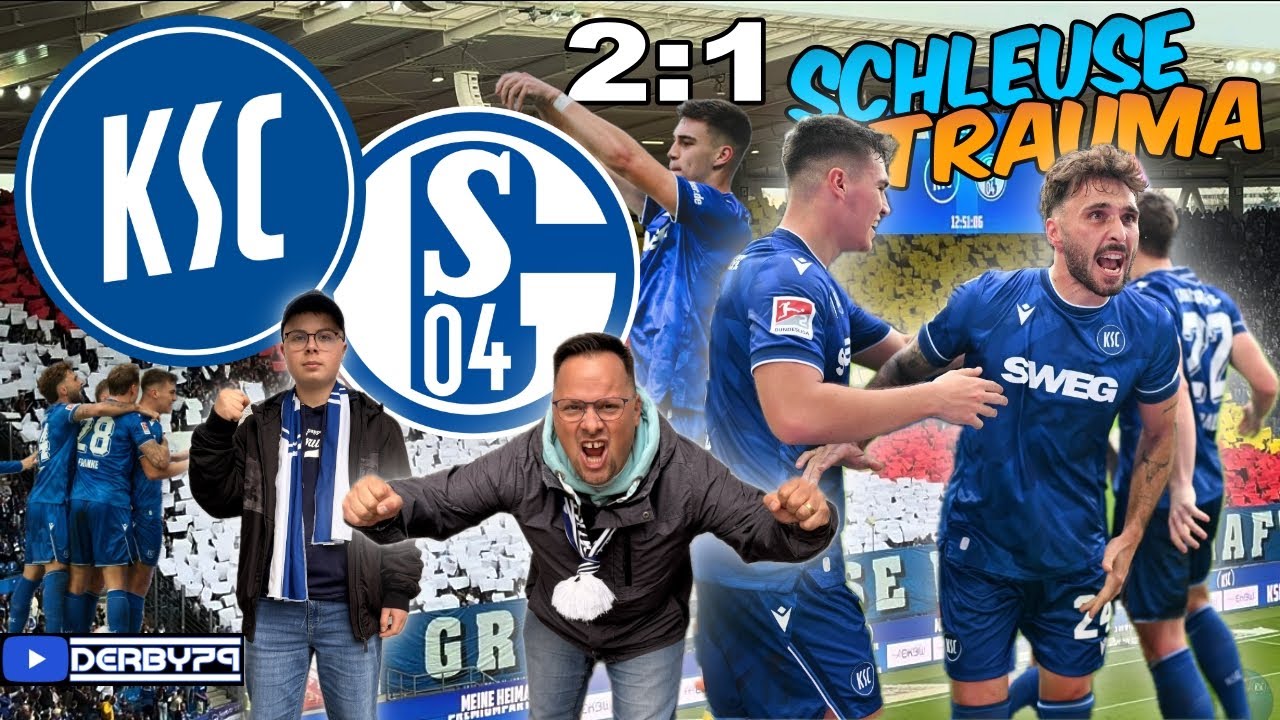🔹KARLSRUHER SC 🆚 FC SCHALKE 04 | SCHLEUSE TRAUMA | STADIONVLOG🔥