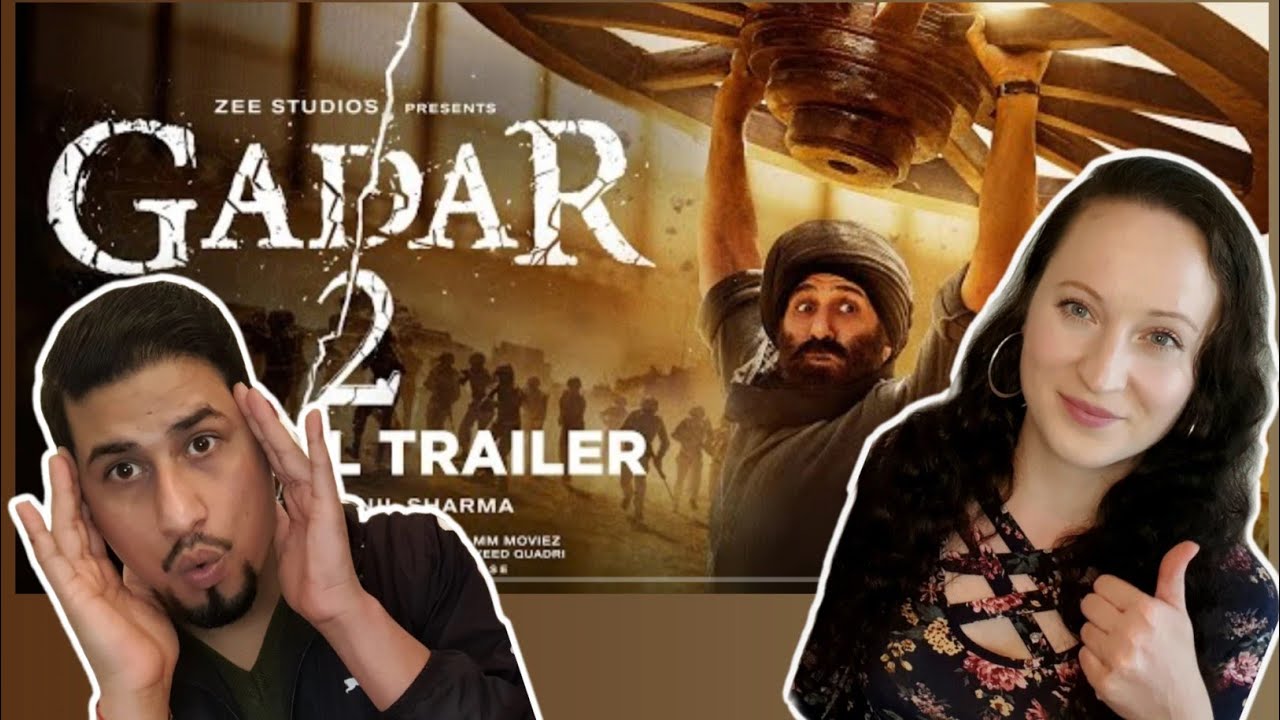 Gadar 2 Official Trailer Reaction | Sunny Deol | Ameesha Patel | Addi & Marcia