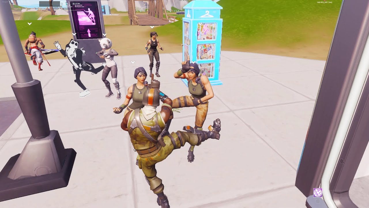 I went into Party Royale as a Default then put on the RAREST SKIN...