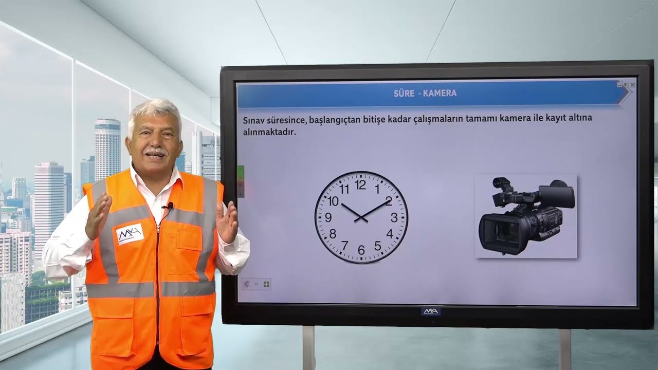 Ahşap Kalıpçı / Performans Bölümü / A1 / 1- İş Organizasyonu ve İş Sağlığı ve Güvenliği Önlemleri