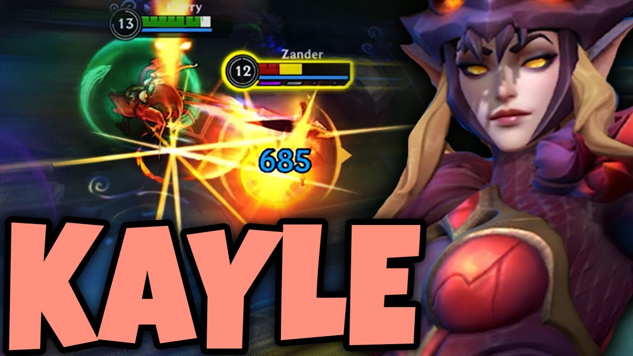 Wild Rift Kayle Mid Lane Gameplay in Season 19 (Build & Runes)