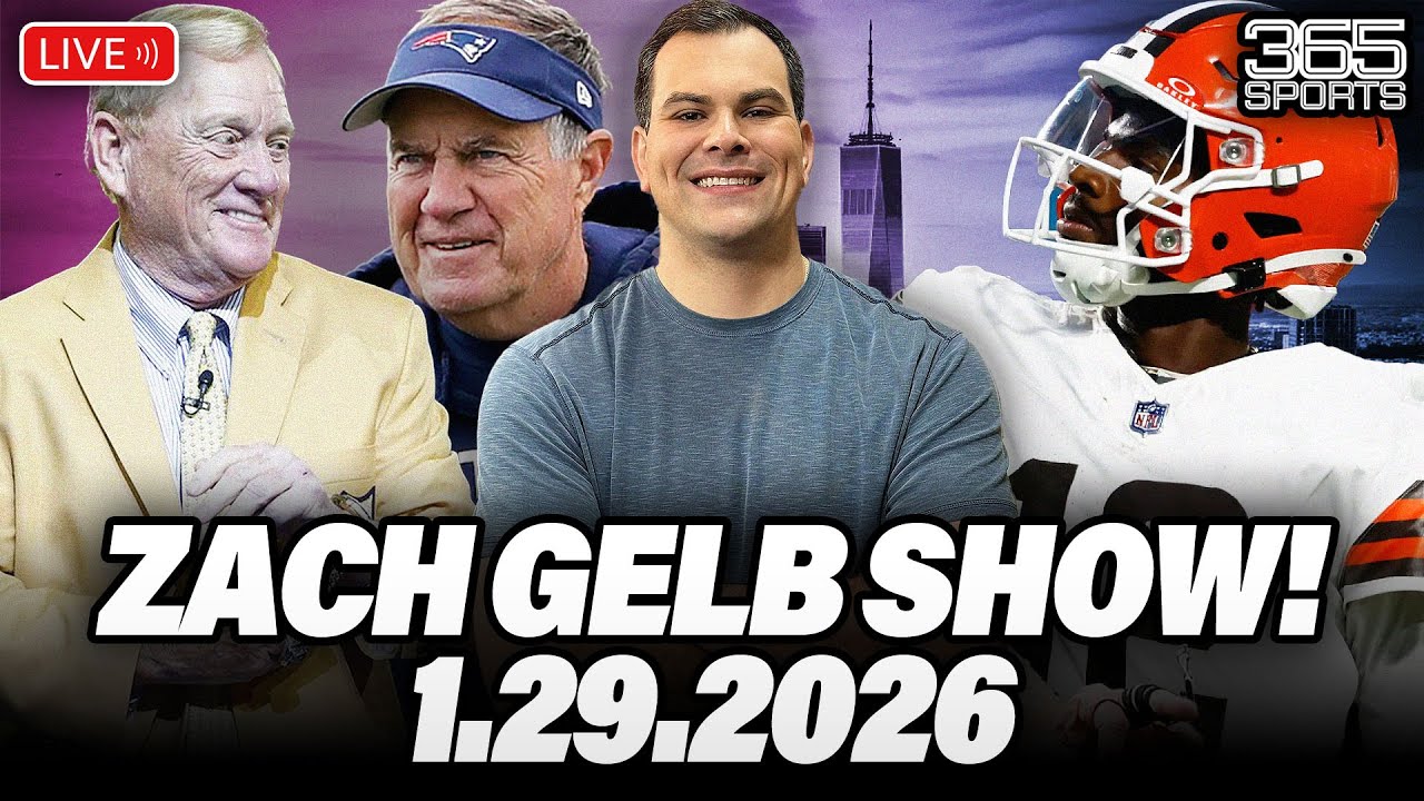 🔴 LIVE: The Zach Gelb Show! - Thursday, January 29th | 365 Sports