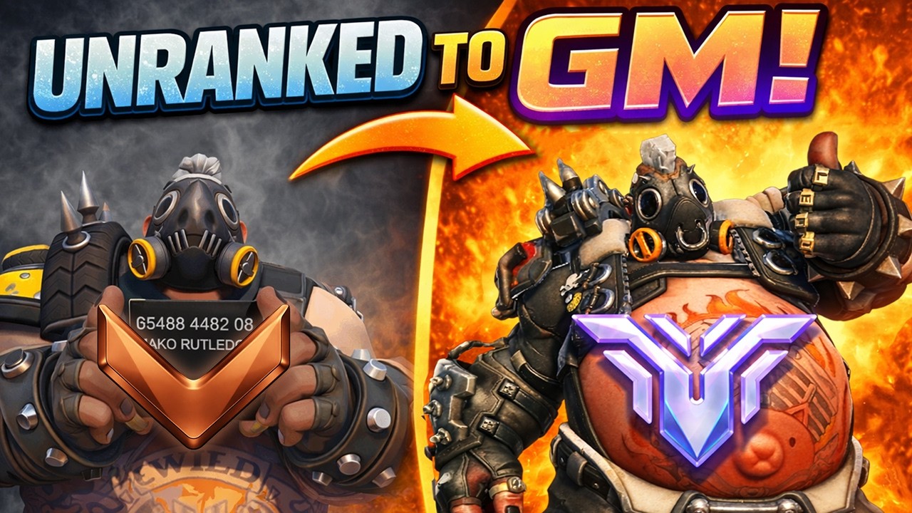 Unranked to GM Roadhog (93% Winrate) | Overwatch