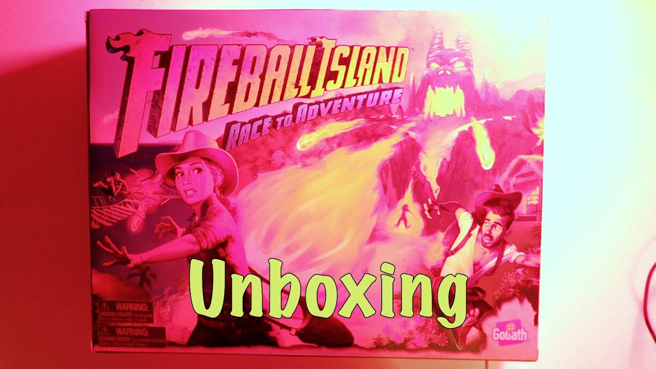 Goliath Fireball Island Unboxing & Explanation