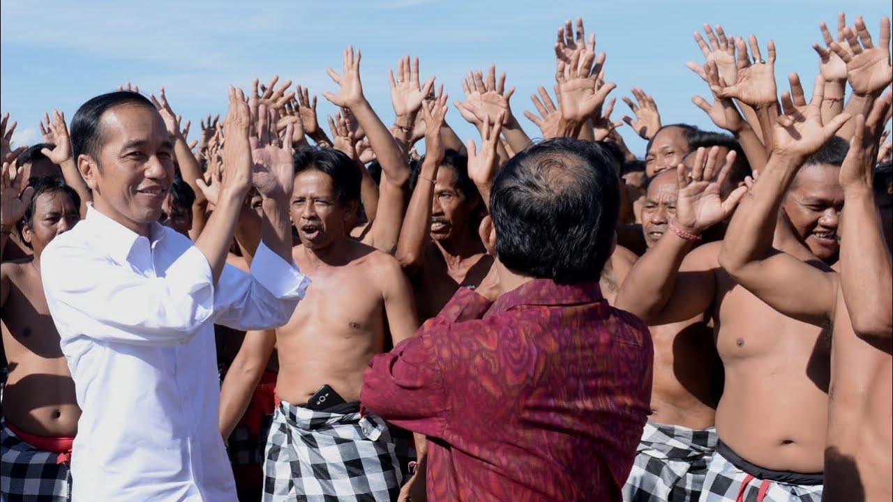 Ke Bali, Presiden Jokowi Meninjau Program Dana Desa, Badung, 17 Mei 2019
