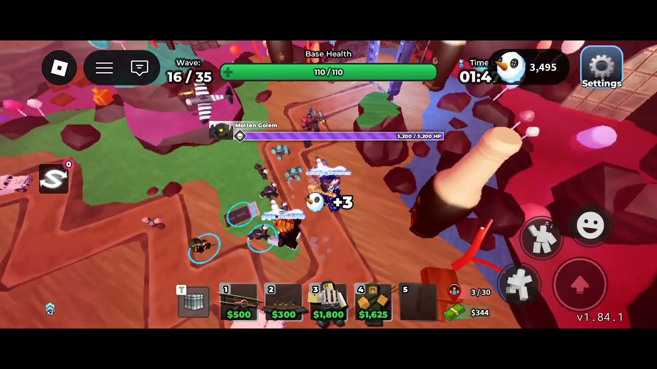 My Tower Defense Simulator gameplay