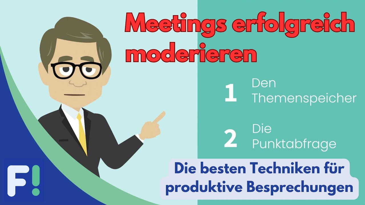 📝 Meetings erfolgreich moderieren: Die besten Techniken f&uuml;r produktive Besprechungen! 🚀