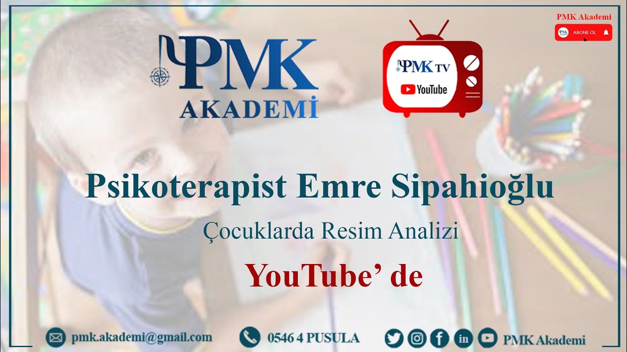 Psikoterapist Emre Sipahioğlu / &Ccedil;ocuklarda Resim Analizi