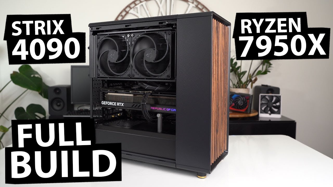 Fractal North, Ryzen 7950X, Asus Strix 4090 OC - Full Build