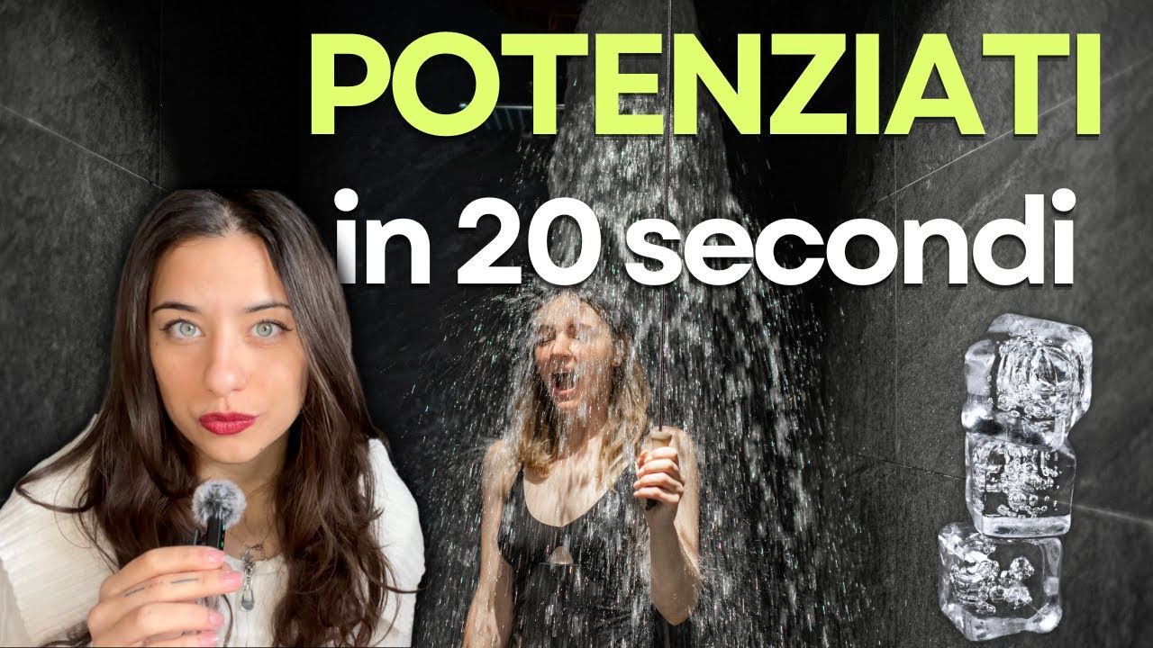 IL METODO CHE TI CAMBIA LA VITA - Sprigiona la tua energia con 20 secondi di doccia fredda.