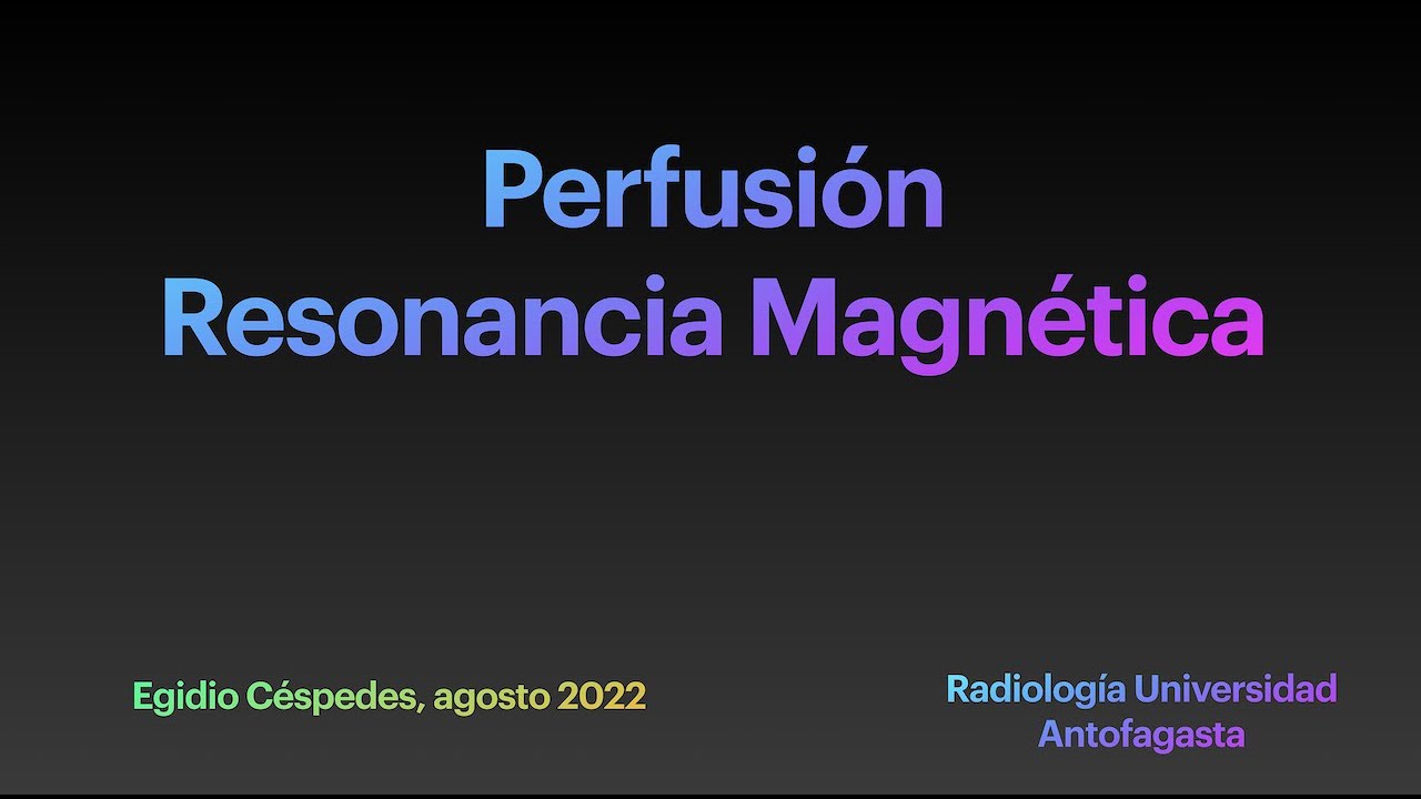 Perfusion en RM