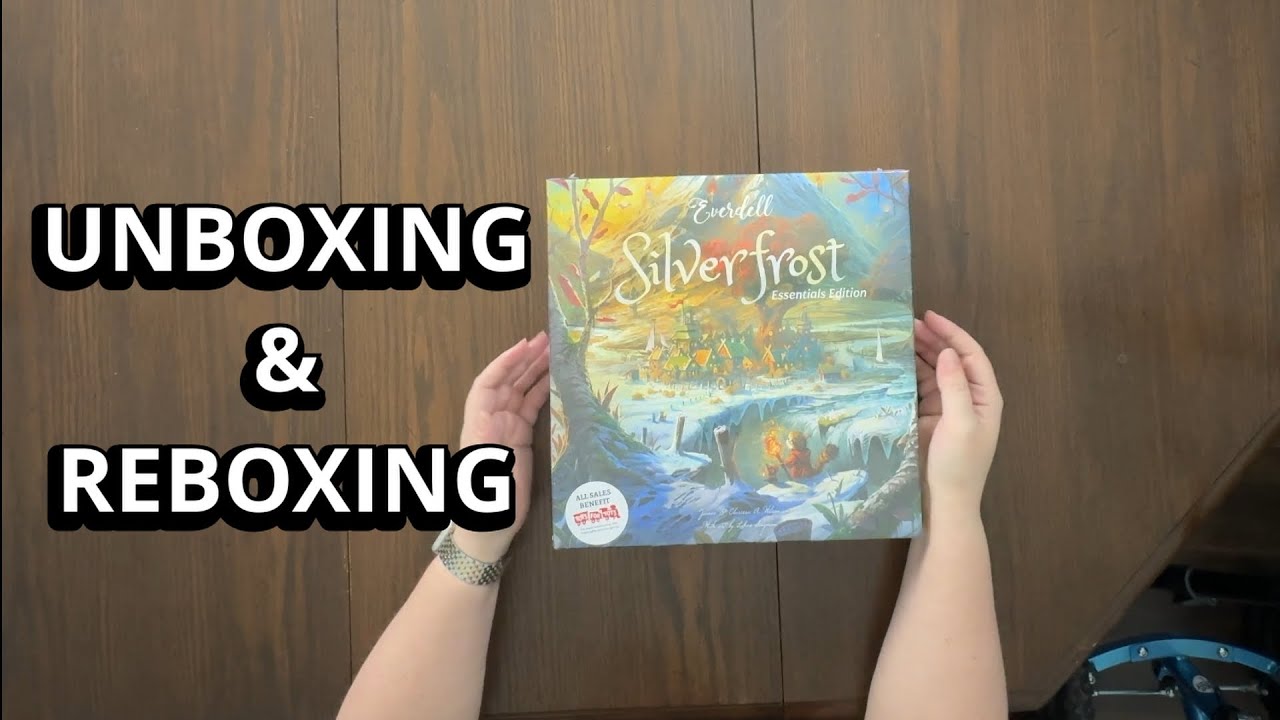 Everdell: Silverfrost - Распаковка и повторная упаковка настольной игры с сборкой - Что внутри ко...