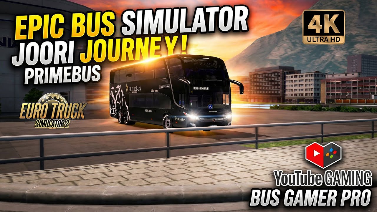 Epic Bus Simulator Death Road Journey- #eurotrucksimulator2 #gaming