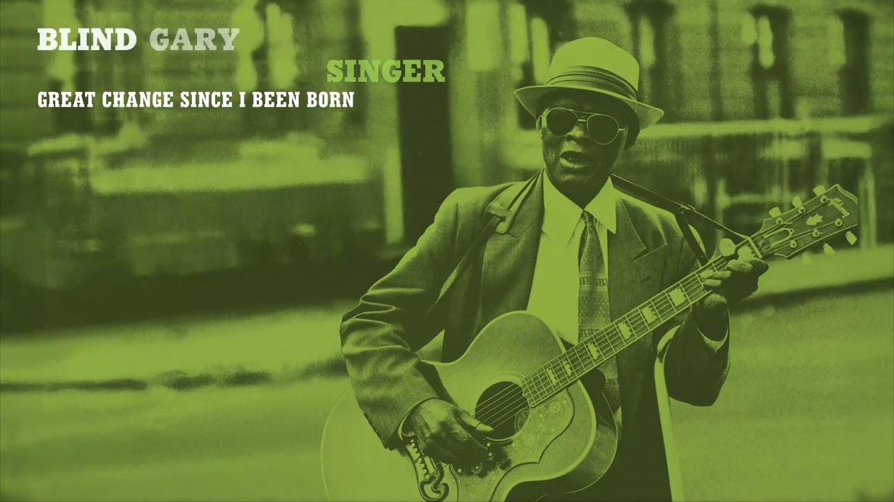 Rev. Gary Davis - Great Change Since I Been Born (Official Visualizer) - from HARLEM STREET SINGER