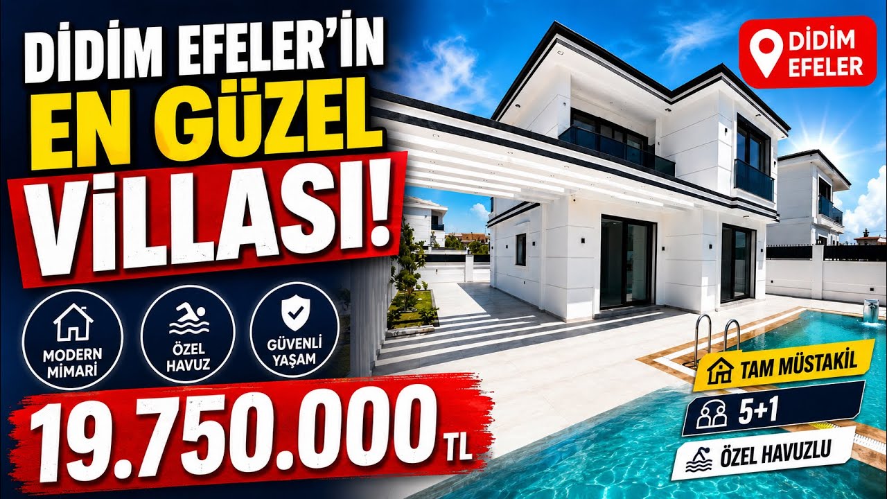 DİDİM EFELER SIFIR VİLLA TURU 12.08.25