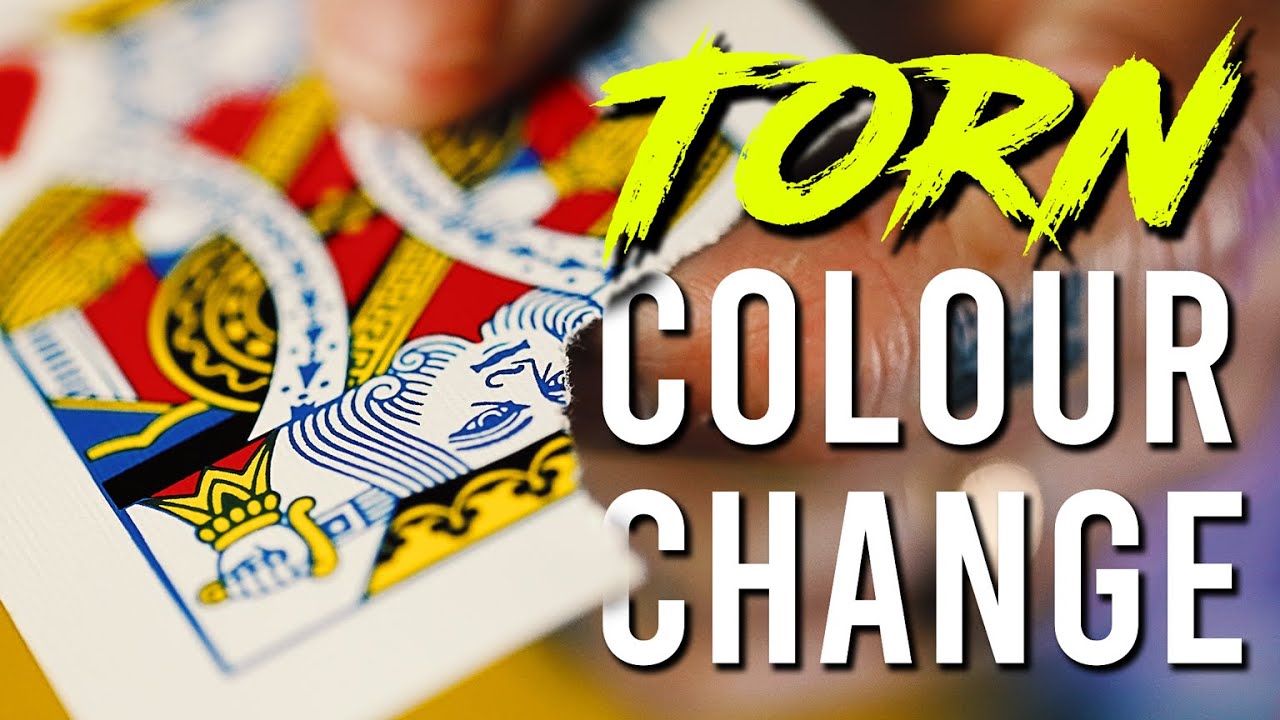 Colour Changing a Torn Card! (Fresh Friday!)