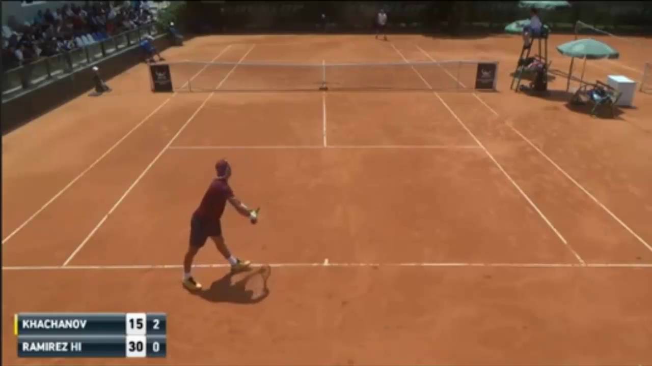Khachanov (RUS) vs. Hidalgo (ESP) 2016 ATP Challenger Samarkand Men's Singles Tennis Tour Full Match