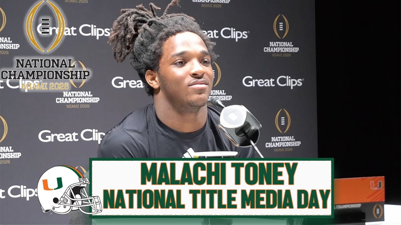 Malachi Toney on Facing #1 Indiana | National Championship Media Day