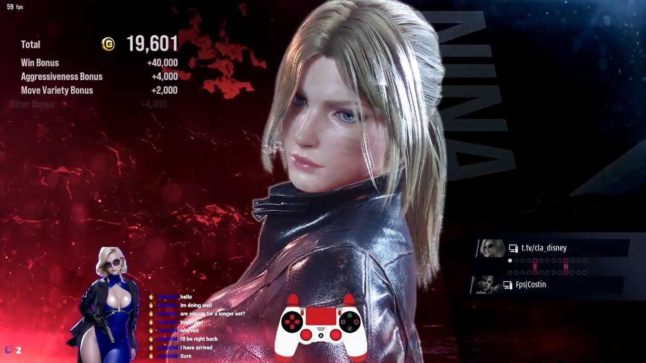 FT7 - Leather Skin + Ponytail Nina VS Lars (Fps | Costin) and quick matches