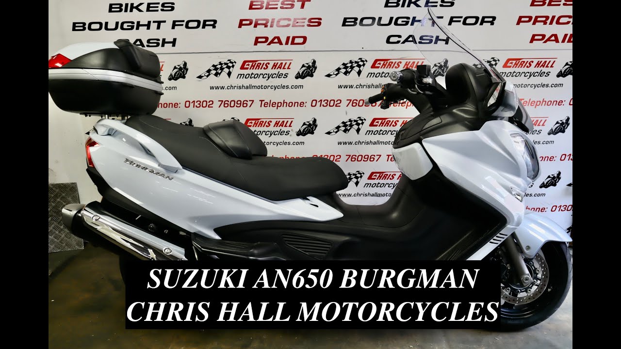 2015 Suzuki AN650 Burgman, for sale @chrishallmotorcycles Doncaster