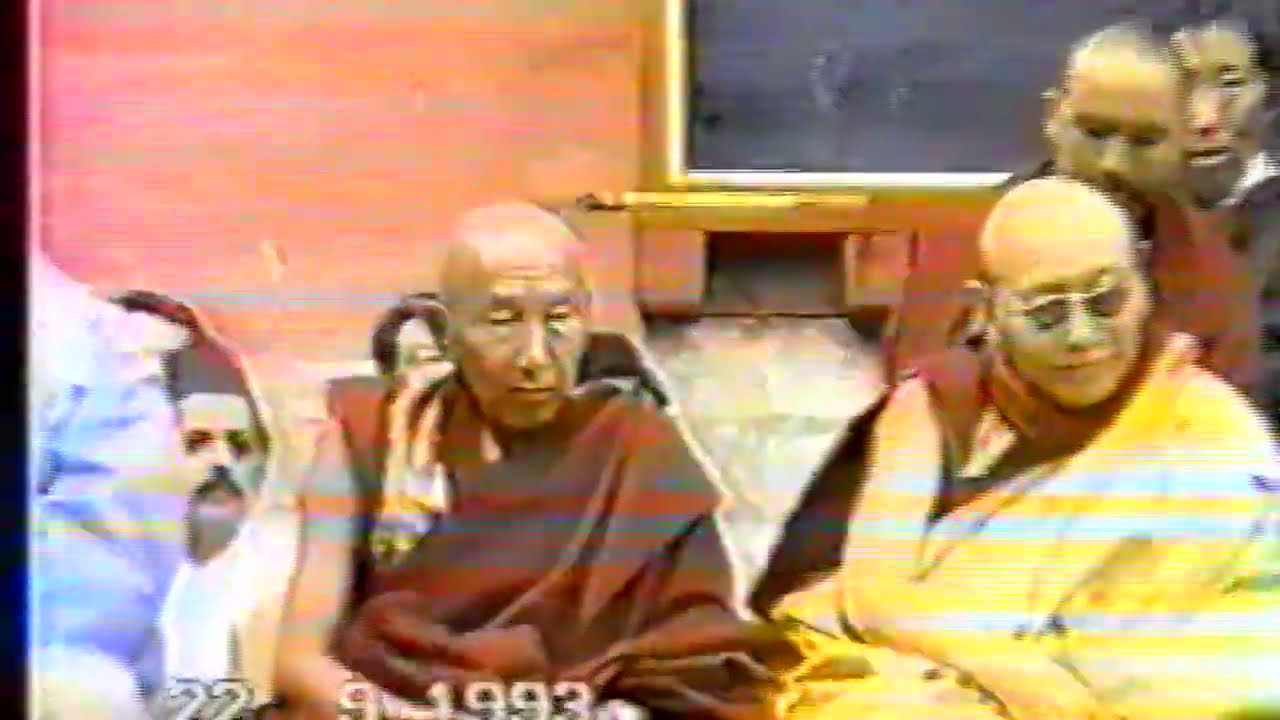 Tengboche Gompa, inauguration 1993
