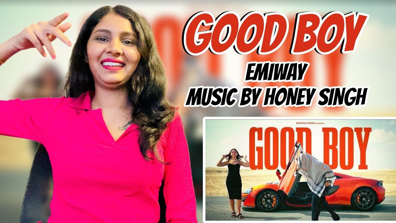 EMIWAY BANTAI - GOOD BOY | MUSIC BY HONEY SINGH (Office Music Video) REACTION VIDEO | PP REACTION