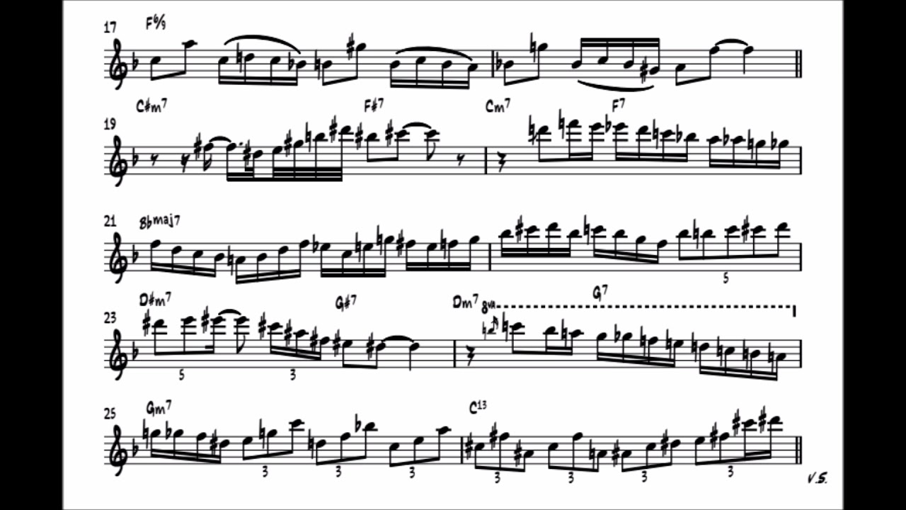 Joel Frahm - On A Misty Night Solo