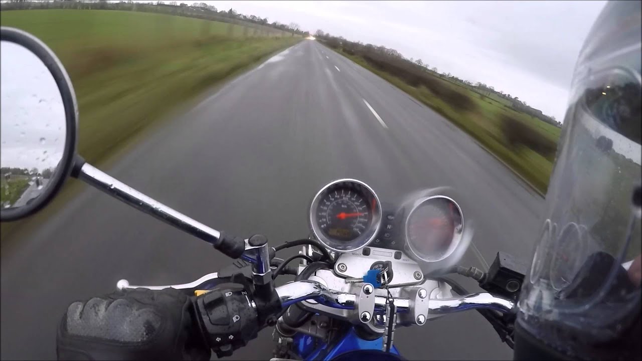 Suzuki GSF 600 BANDIT 2003 ACCELERATION 10-130MPH GoPro HD