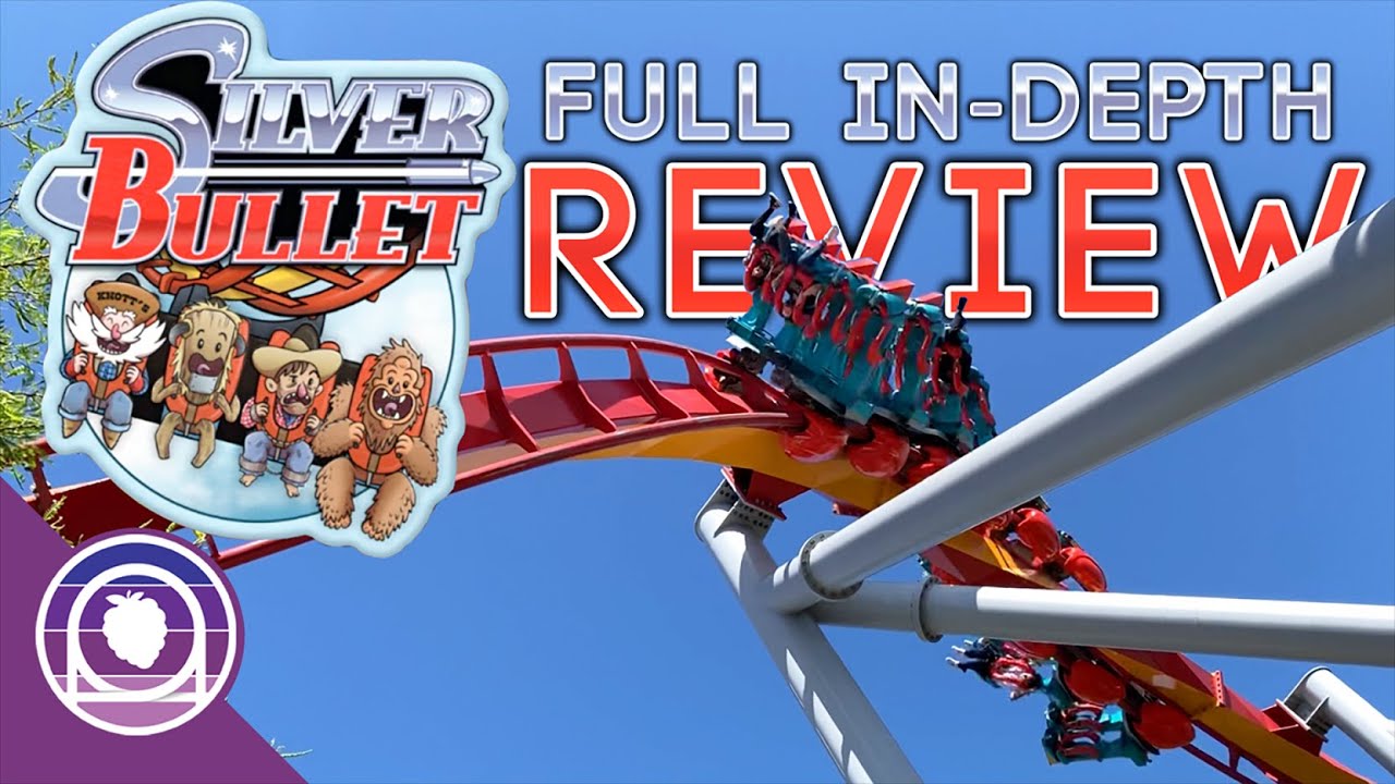 Silver Bullet Full In-Depth Review | Knott's Berry Farm's B&M Inverted Coaster