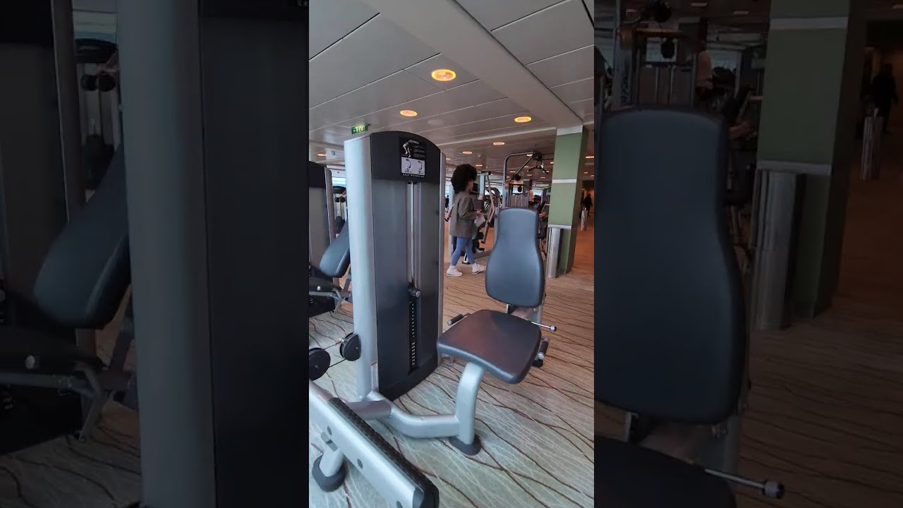 Celebrity Eclipse tour of the gym.