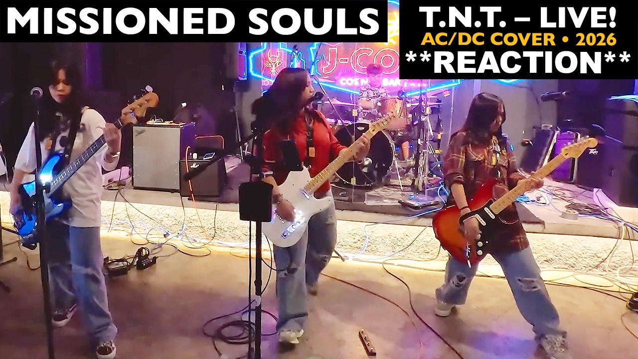 Musicians REACT to Missioned Souls: T.N.T. (Live at J-COBs AC/DC cover 2025)