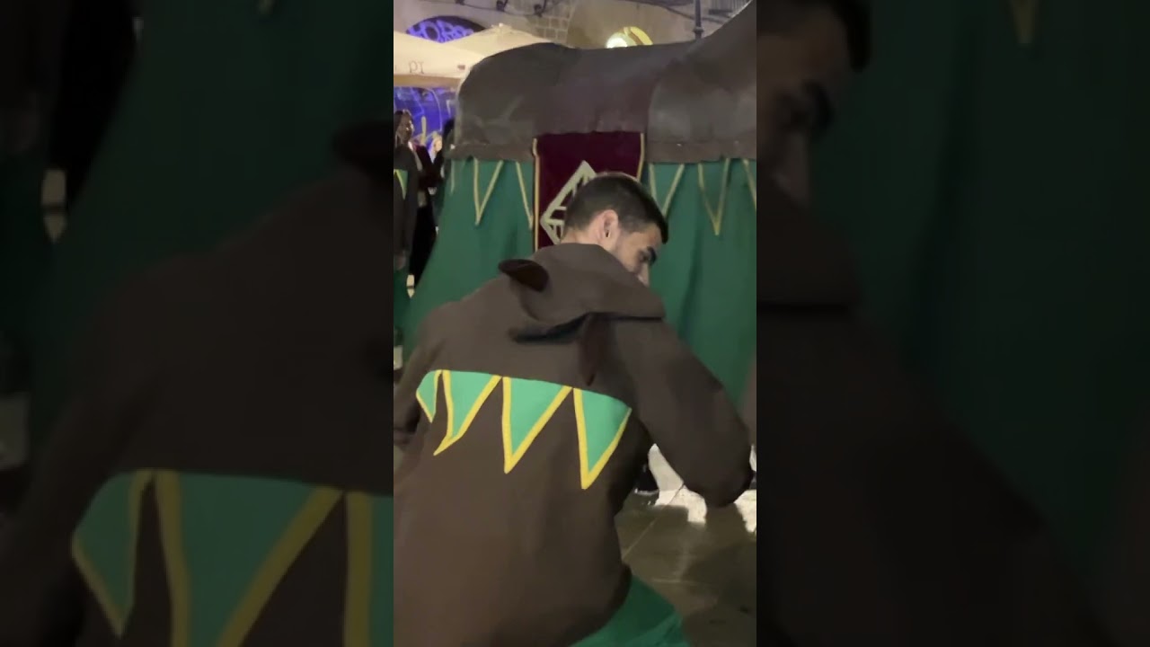 Emmulassa&rsquo;t Mule Mulassa Dance at Festes de Sant Josep Oriol 2024 Barcelona #shorts