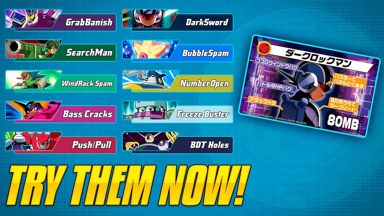 Here's TEN builds for the PATCH CARD format!