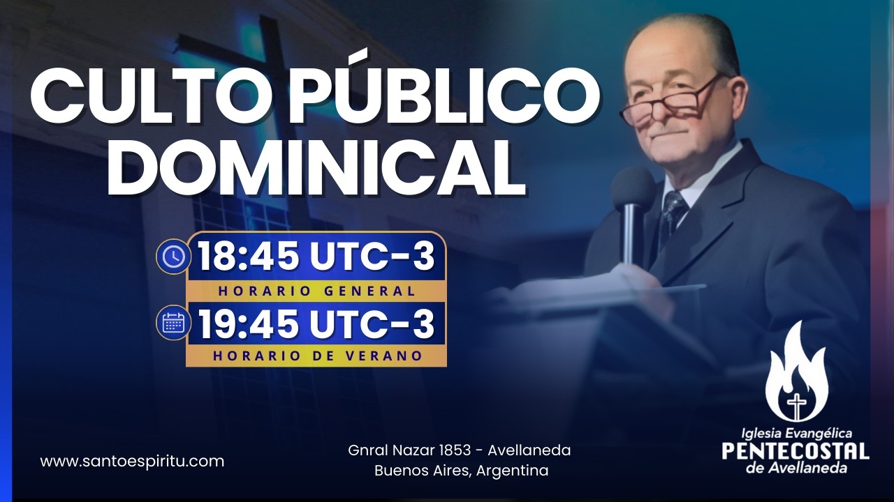 Iglesia evangélica  - 22-02-2026 |  Culto publico 👈  |  Pastor Diego Tovgin #cultoenvivo
