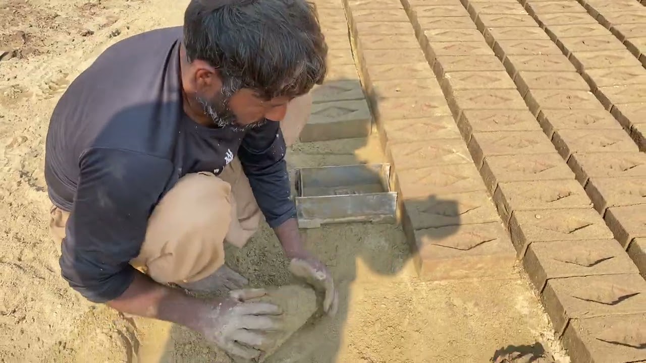Amazing Handmade Brick Making Process | Millions of Bricks Produced by Hand #bricks 