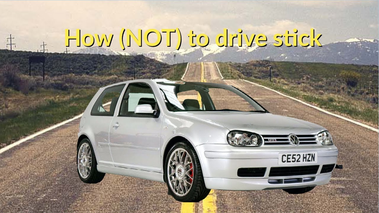 Teaching you guys how to (NOT) drive stick // RHD Mk4 GTI 1.8T