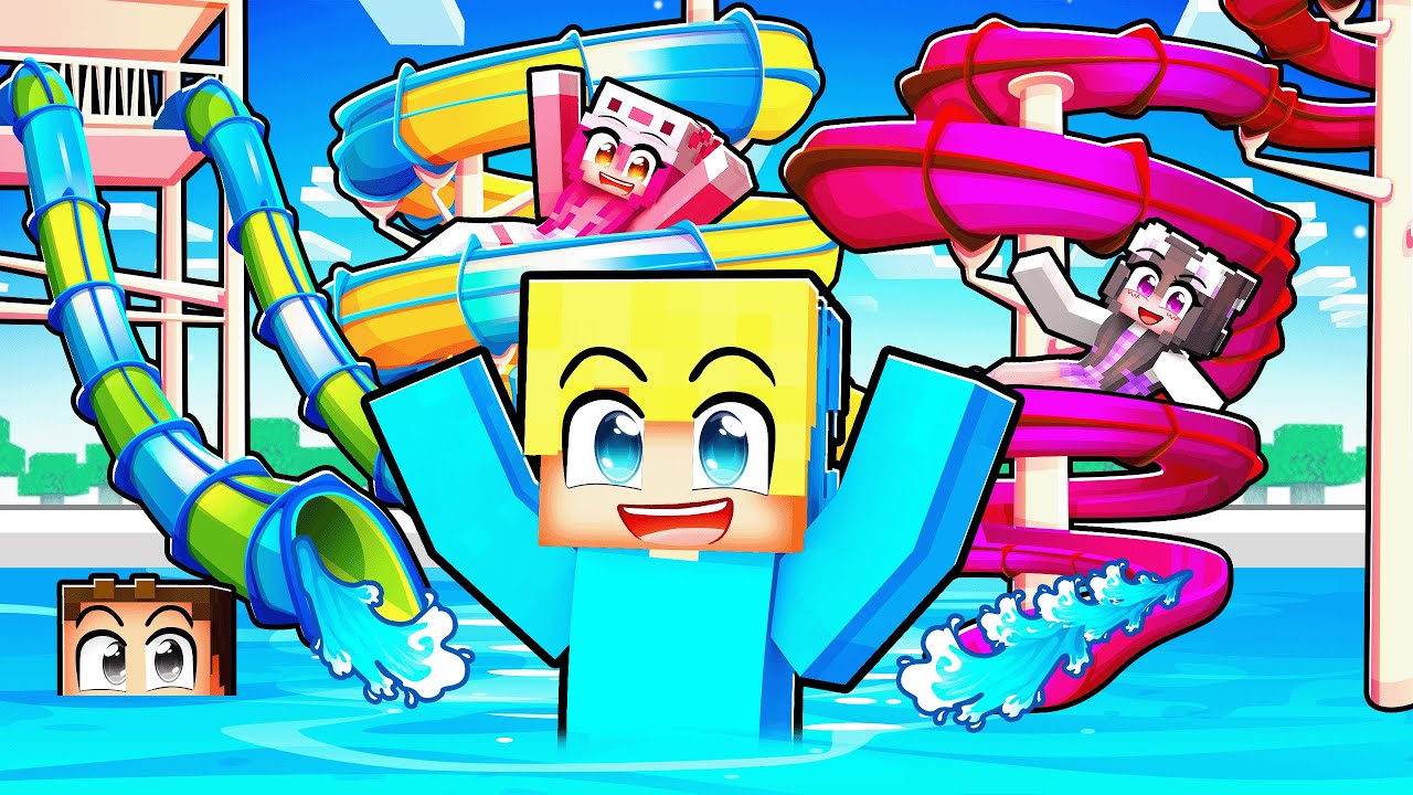 Minecraft, aber ich eröffne einen Wasserpark!