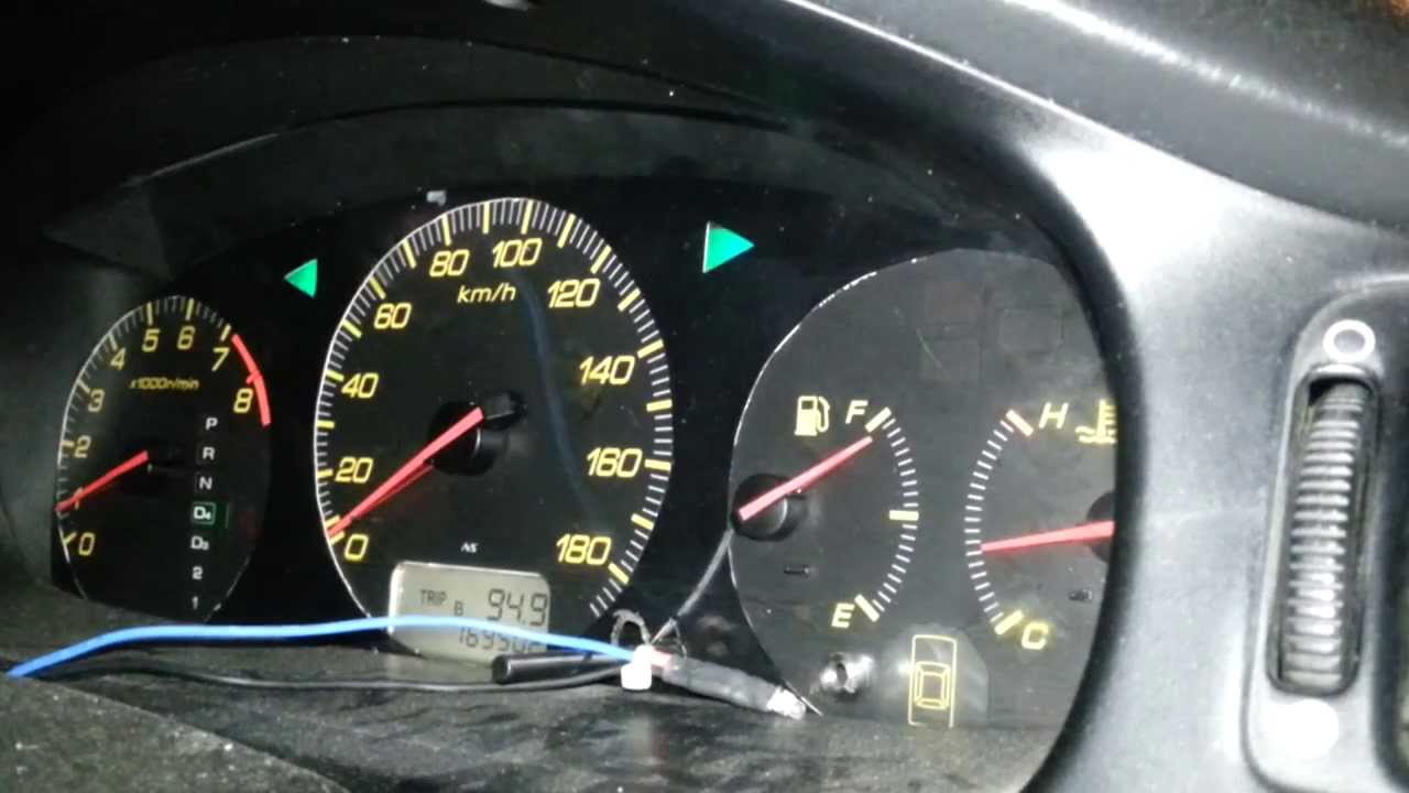 Honda Accord CD5 H23A VTEC blue top 0-180