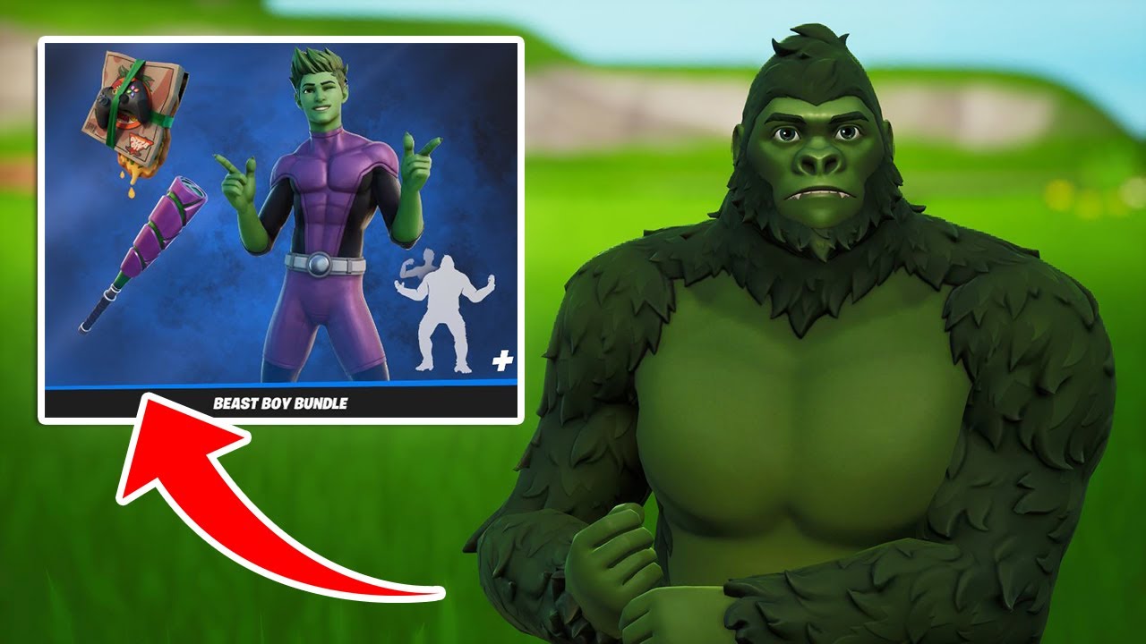 NEW BEAST BOY Bundle Gameplay! (Fortnite Battle Royale)
