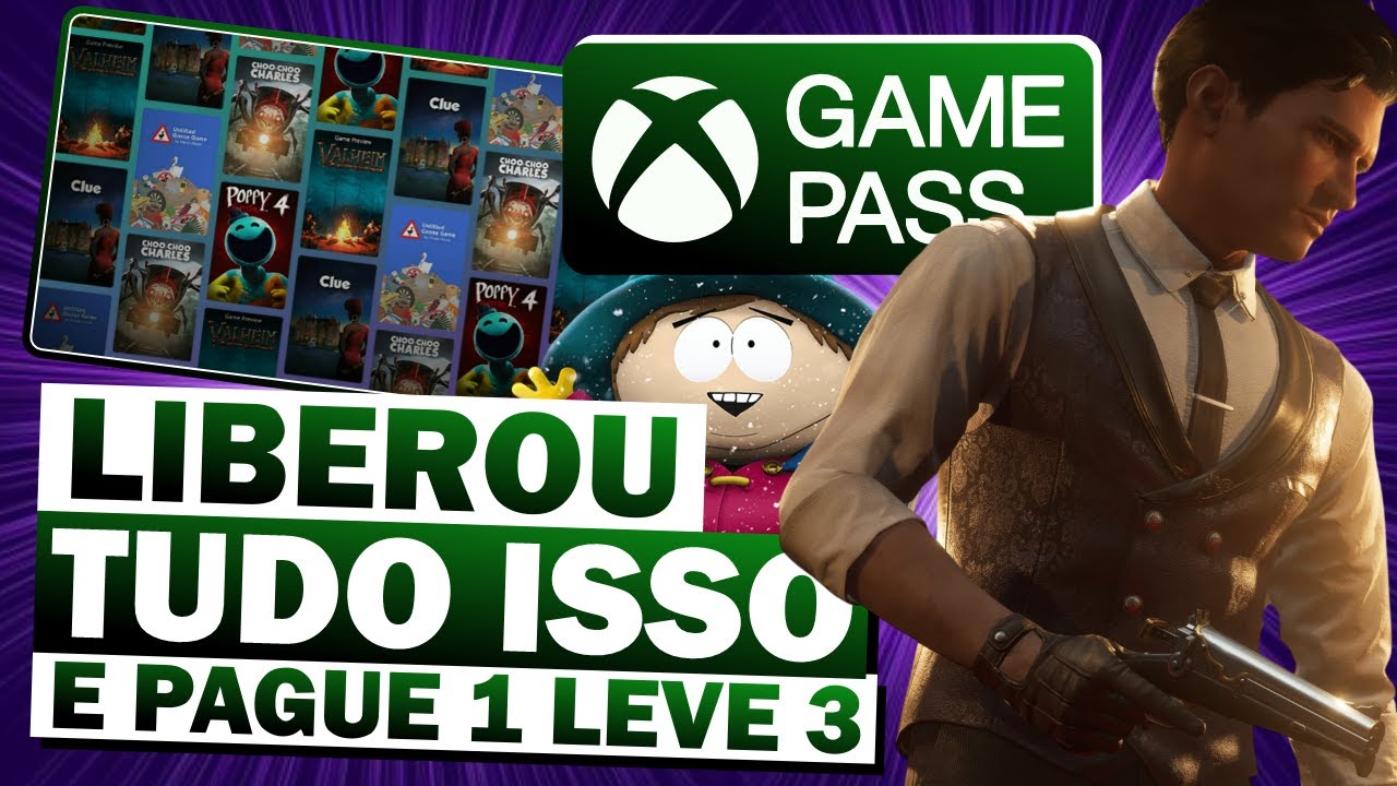 BOA! + JOGOS LIBERADOS no GAME PASS e OFERTA PAGUE 1 LEVE 3 no XBOX!