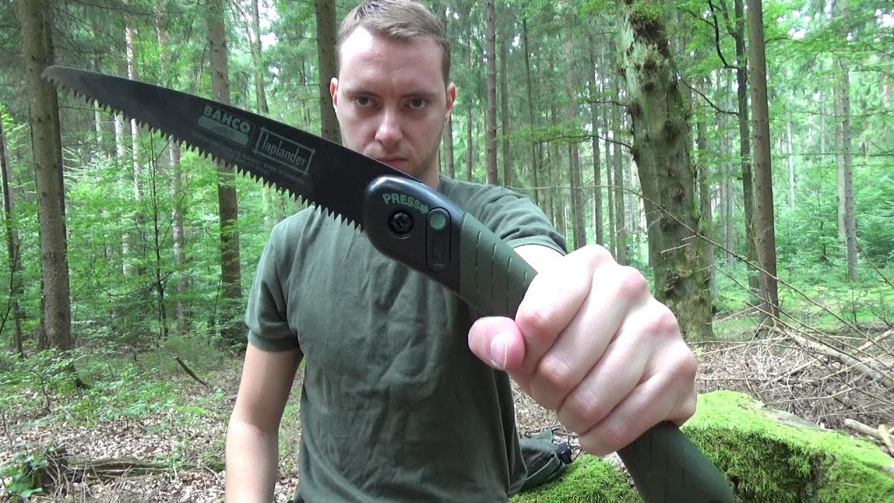 Bushcraft S&auml;ge | Lapl&auml;nder Holz Klapps&auml;ge