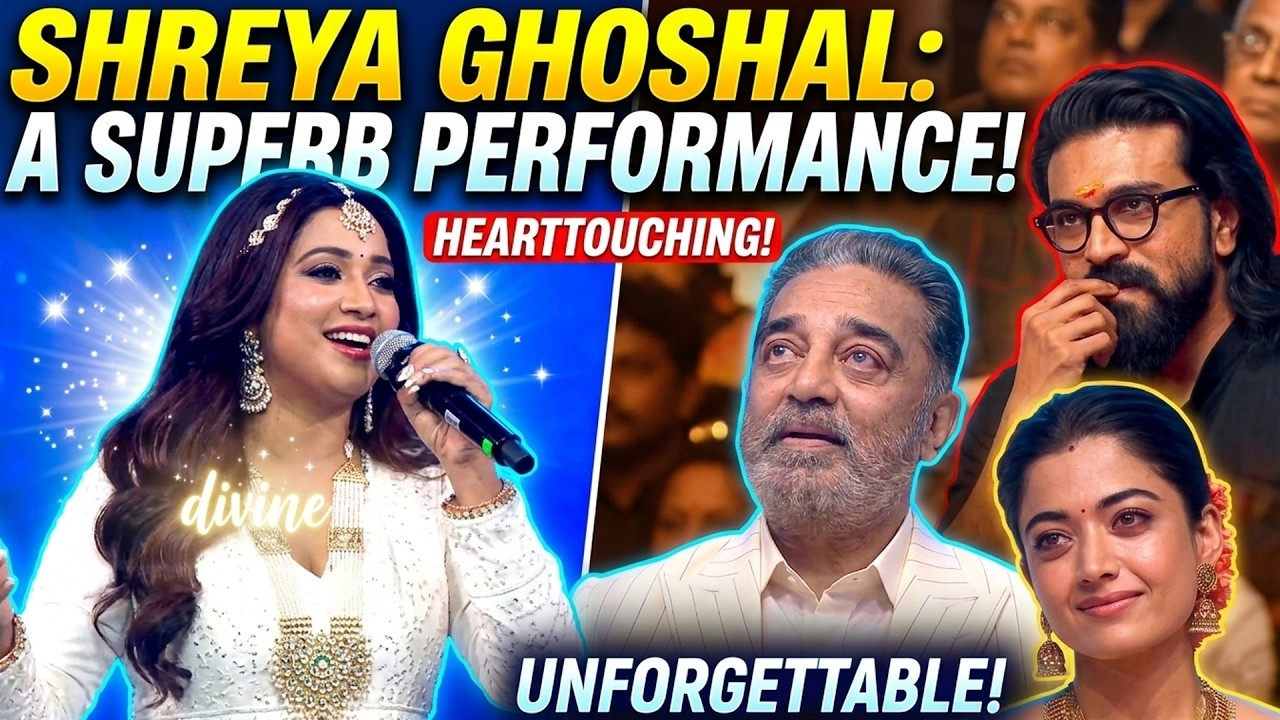 Shreya Ghoshal’s Magical Voice Stuns Everyone @ Gaddar Awards | TFPC