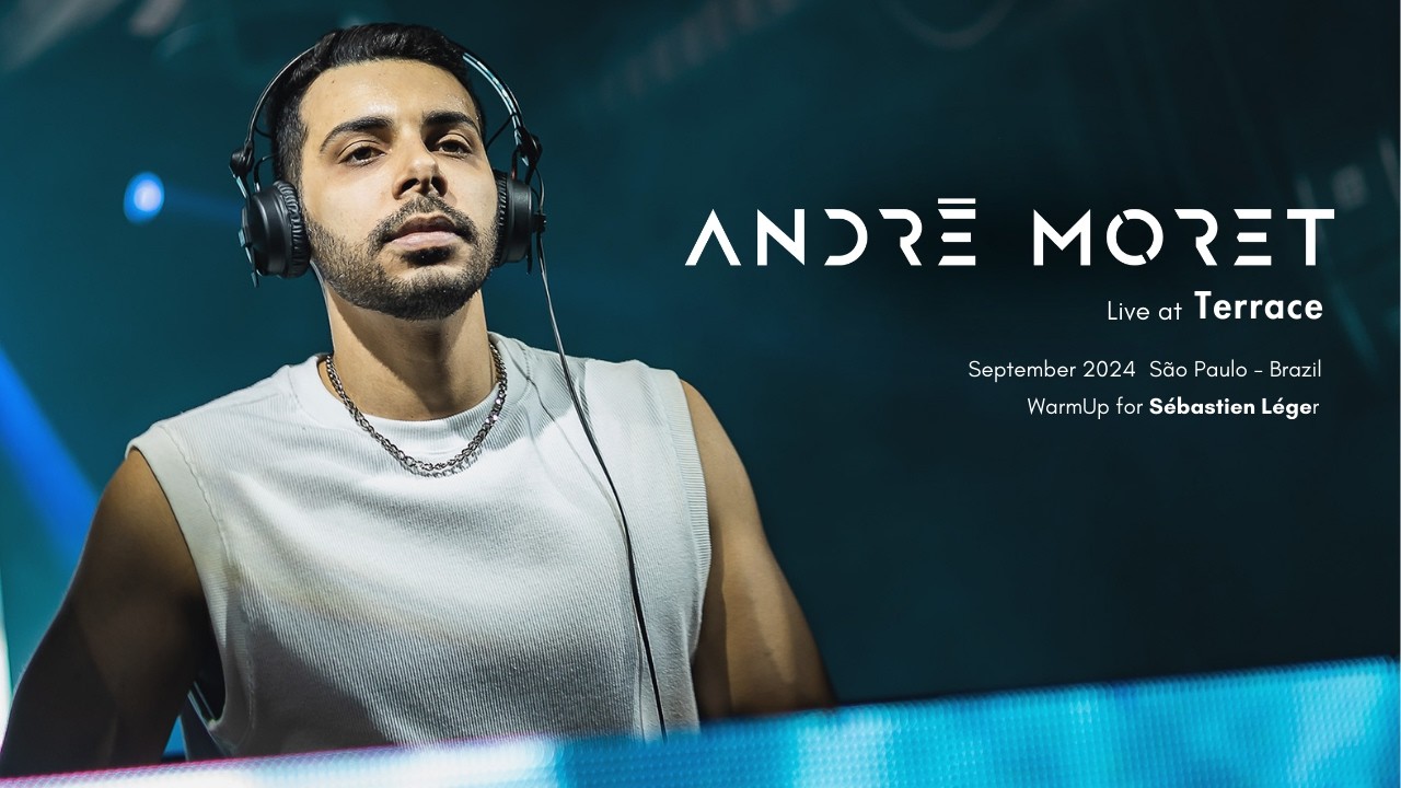 André Moret @ Terrace Brazil (Sep 2024) | Sebástien Legér warm-up  [Progressive  & Organic House]