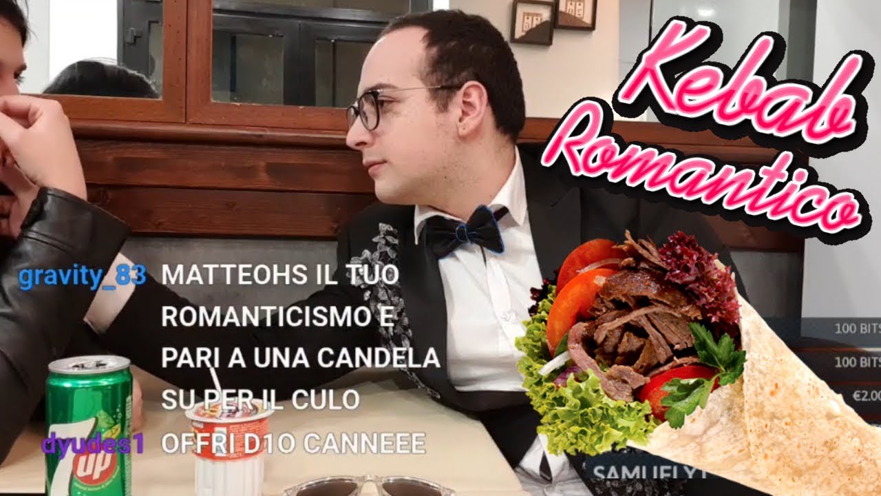 MatteoHS Live: Kebab romantico con Sarah e la cassa