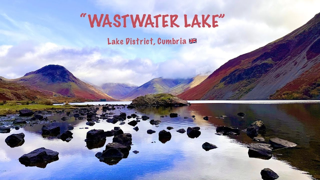 Aerial Serenity: Wastwater in Autumn Colours🍂