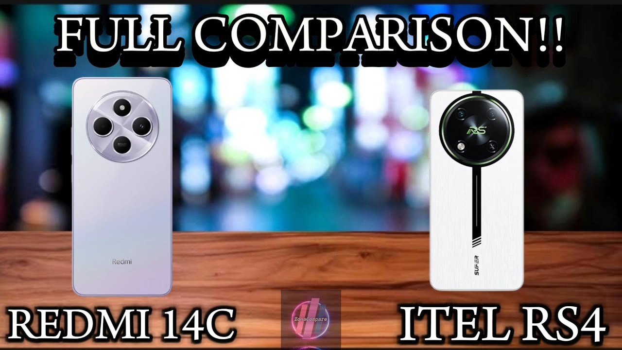 REDMI 14C VS ITEL RS4 FULL COMPARISON BATTLE