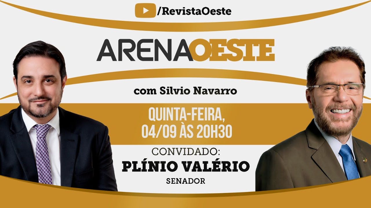 ARENA OESTE #17– Plínio Valério, Senador (PSDB - AM)